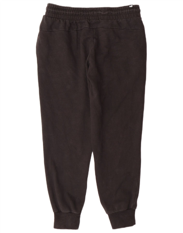 Мужские спортивные брюки PUMA с графическим принтом, джоггеры, средние черные