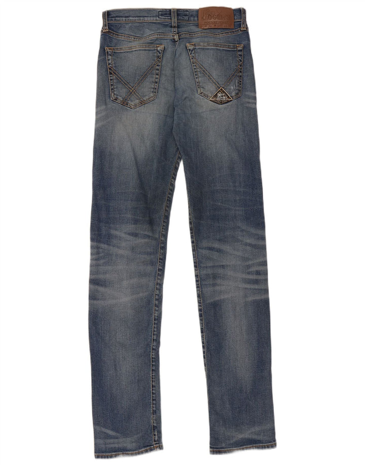 Женские прямые джинсы Roy Rogers W29 L33 синие, хлопок