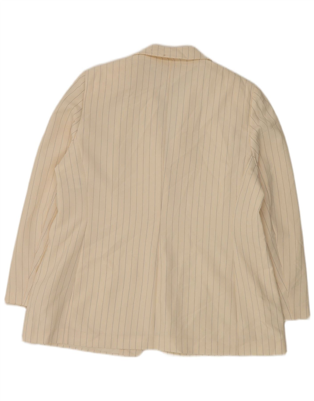 Женский пиджак с 2 пуговицами Marks & Spencer UK 20 2XL, белая полоска