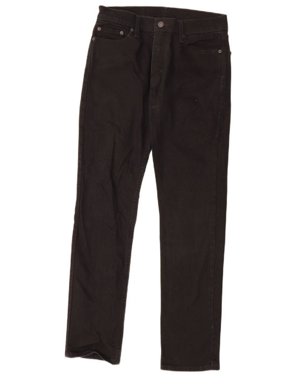 Мужские джинсы Levi's Slim 511 W30 L32, черный хлопок