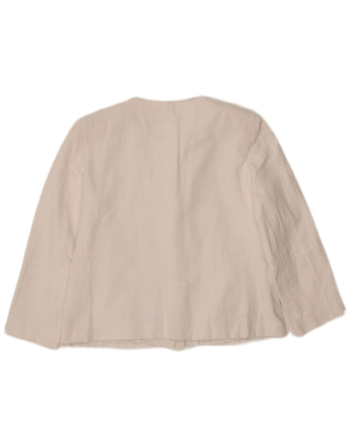 Женский пиджак ZARA UK 6 XS Белый