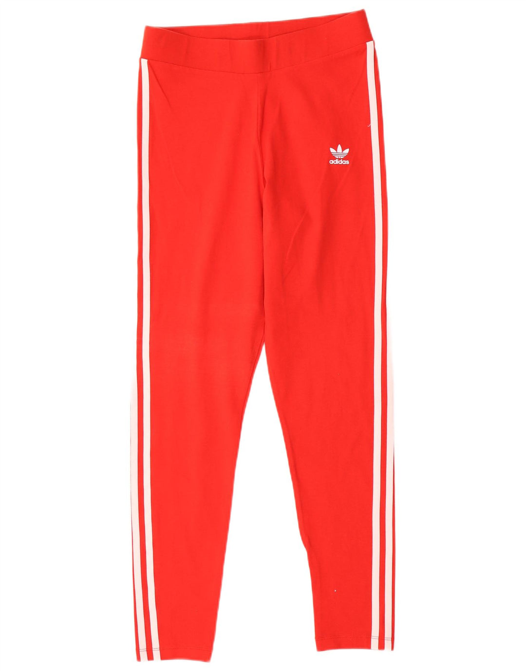 Женские леггинсы Adidas UK 14, хлопок среднего красного цвета