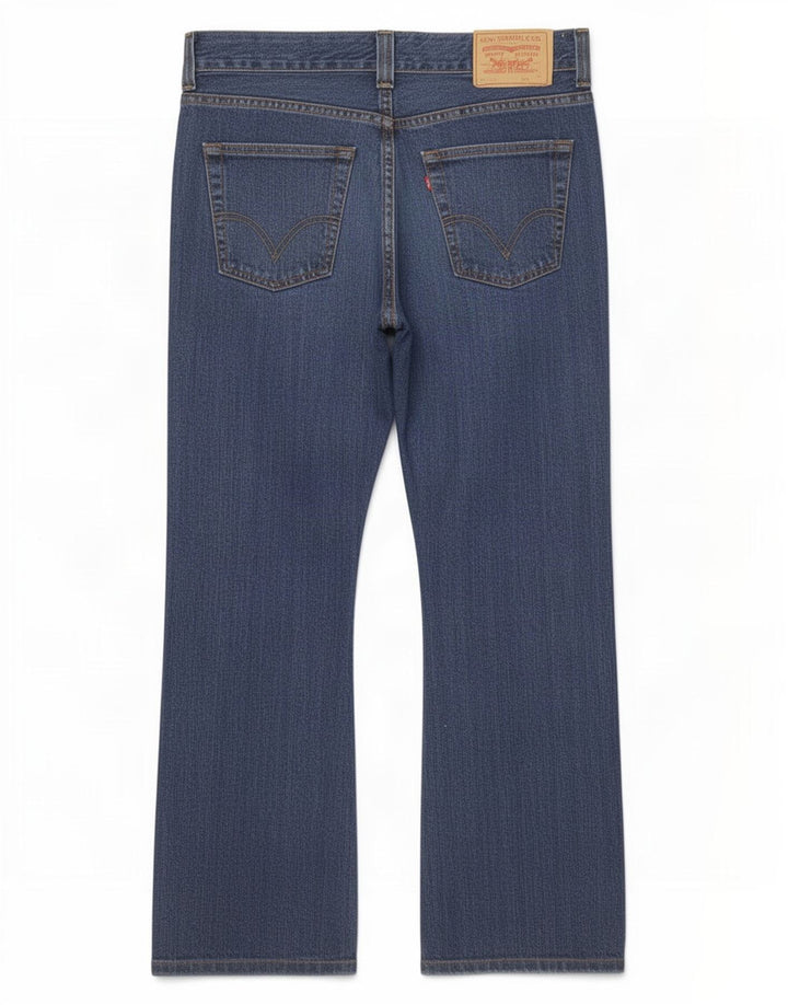 Мужские джинсы Levi's 512 Bootcut W30 L30 синие, хлопок
