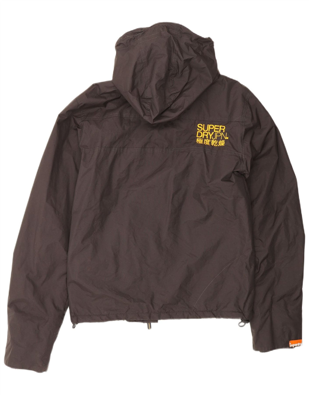 SUPERDRY Женская ветровка оверсайз с капюшоном UK 10, маленькая коричневая