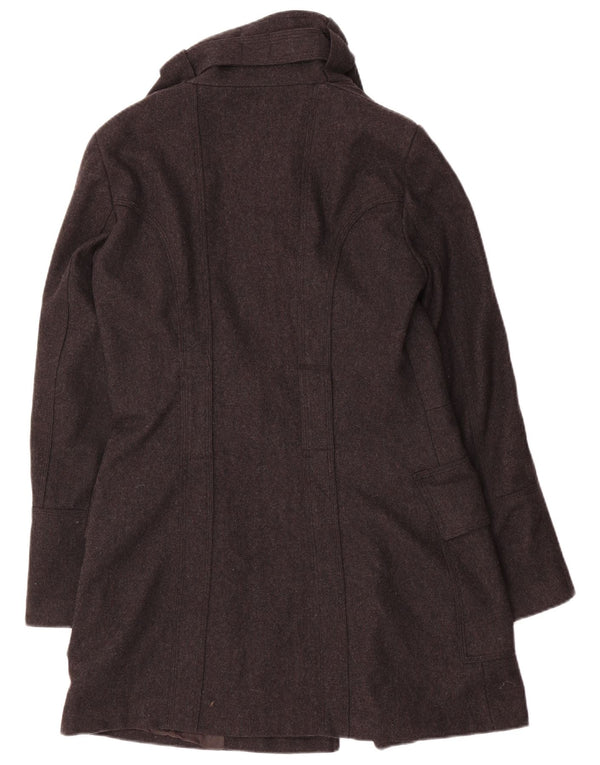 Женское пальто Zara UK 14, большое, серое, шерстяное