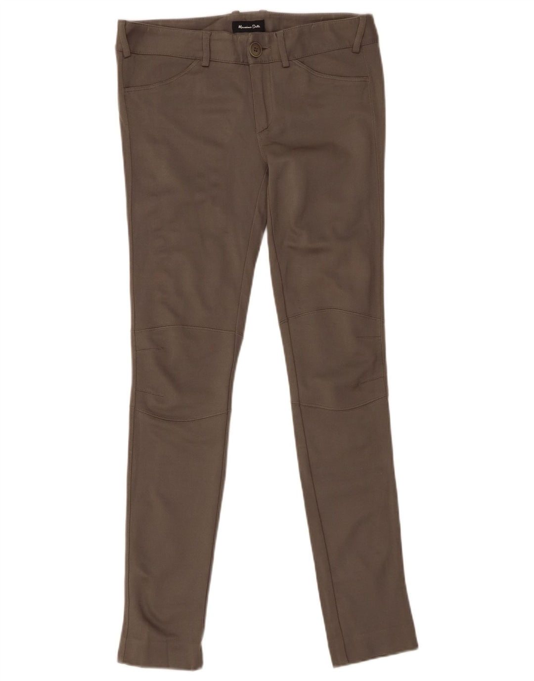 MASSIMO DUTTI Женские повседневные узкие брюки EU 36 XS W26 L29 Хаки из модала