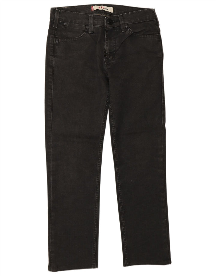 Женские джинсы LEVI'S 519 Slim W29 L32 Серые, хлопок