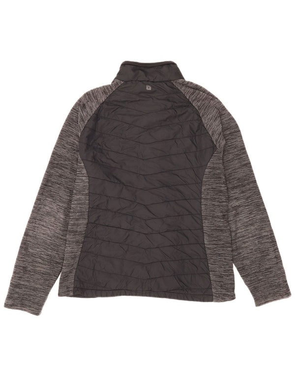 Женский спортивный костюм Mountain Warehouse, верхняя куртка, Великобритания, 18 XL, черный нейлон с крапинками
