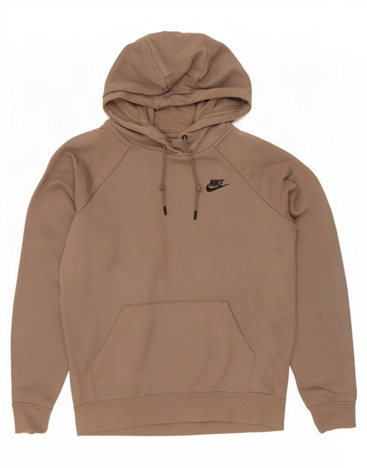 Мужской джемпер с капюшоном Nike, маленький коричневый, хлопок