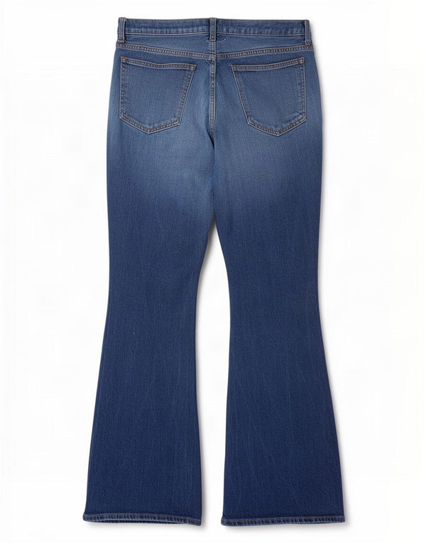 Женские расклешенные джинсы Abercrombie & Fitch США 16 2XL W33 L33 синие