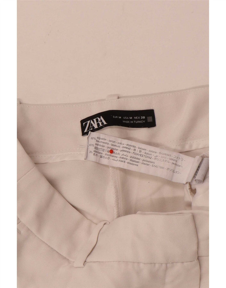 Женские шорты чинос Zara Medium W28, белый хлопок