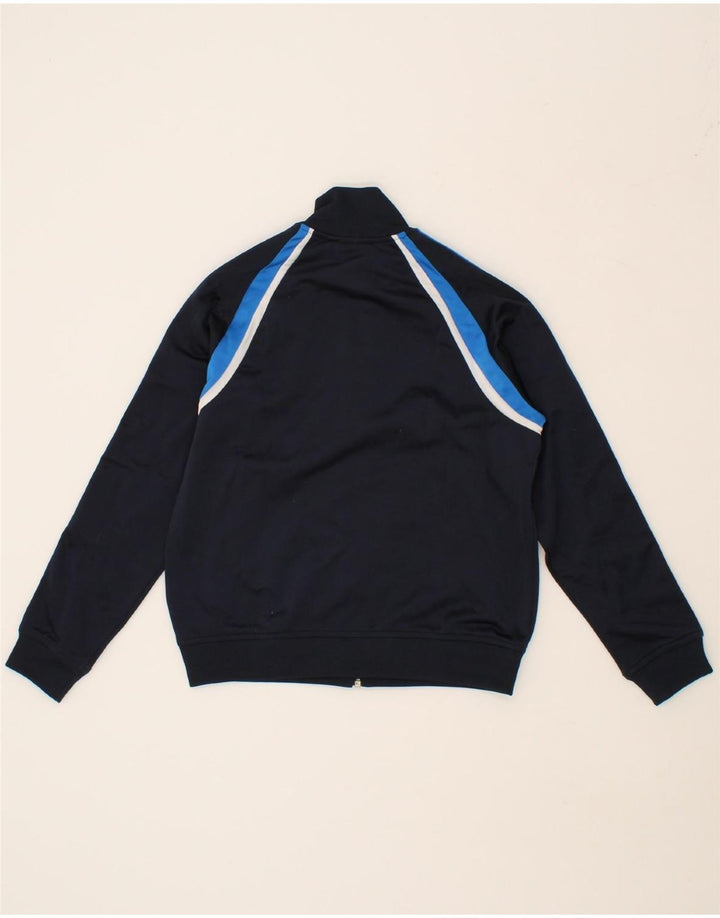 ADIDAS Boys Tracksuit Top Jacket 9-10 Years Navy Blue Polyester Vintage Adidas and Second-Hand Adidas from Messina Hembry 