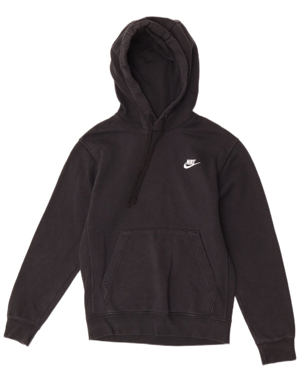 Мужская толстовка с капюшоном Nike XS, черный хлопок