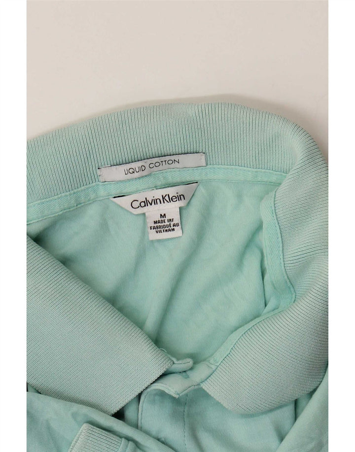 Мужская рубашка-поло Calvin Klein, средний бирюзовый