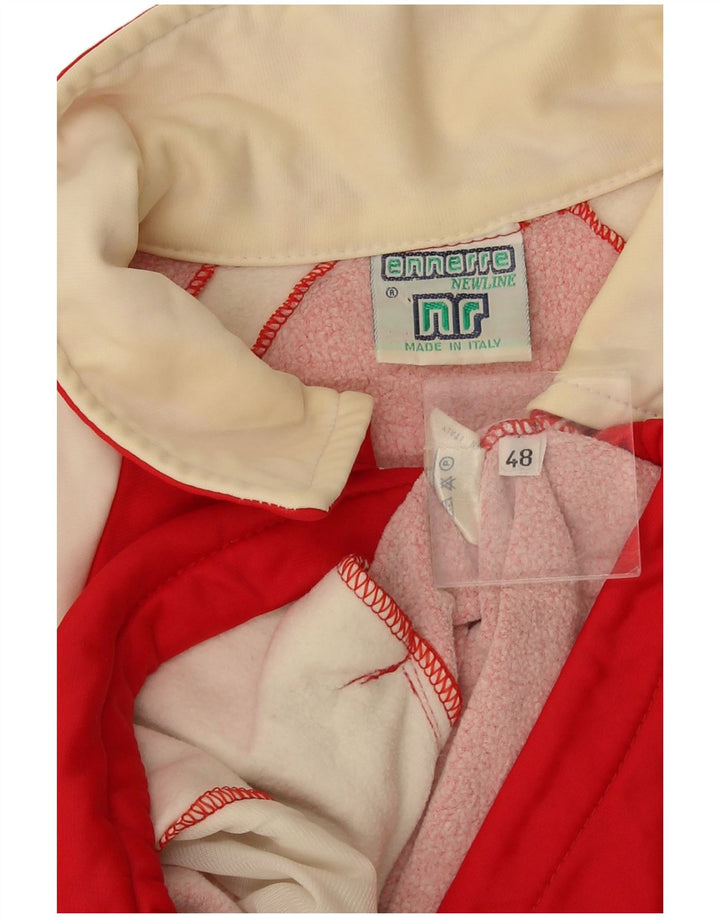 Мужской спортивный костюм Ennerre IT 48 Medium Red Colorblock