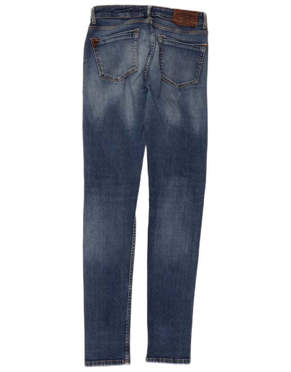 Женские джинсы скинни Zara EU 38, маленькие W28 L31, синие