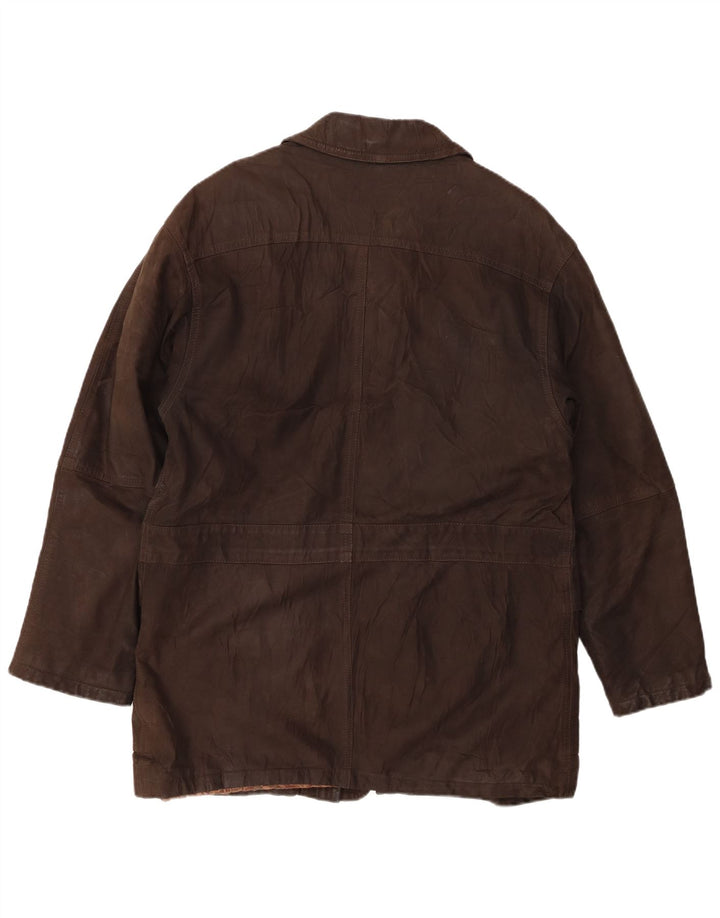 Мужская кожаная куртка Suprema IT 48 Medium Brown Leather