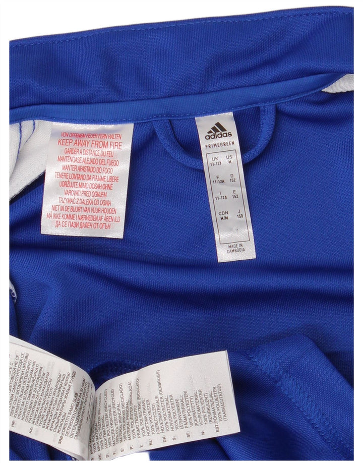 Спортивный костюм Adidas Aeroready для мальчиков 11-12 лет, синий полиэстер