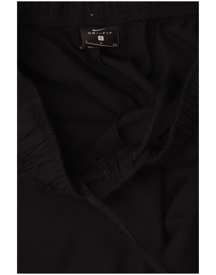 Женские спортивные брюки NIKE Dri Fit UK 8, маленькие черные из полиэстера