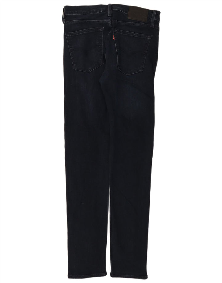 Мужские узкие джинсы Levi's W32 L34, темно-синие, хлопок