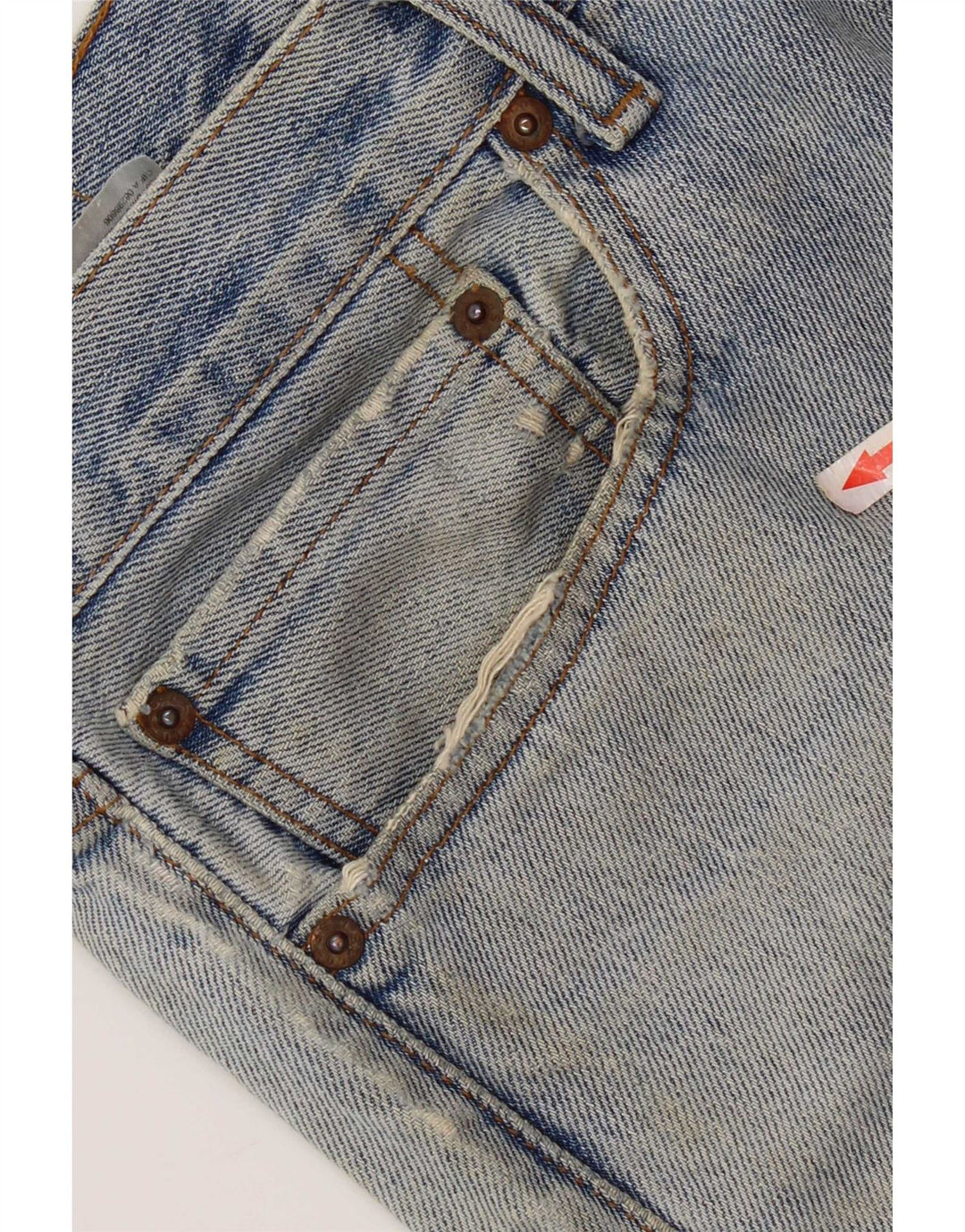 Мужские прямые джинсы Levi's 505 W34 L28, синий хлопок