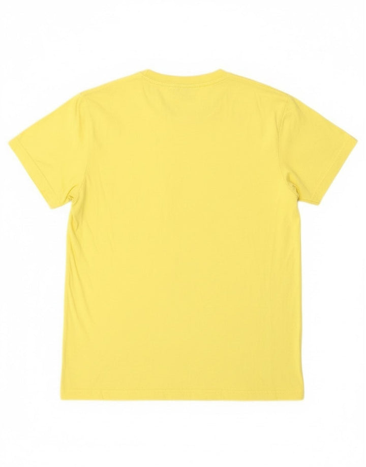 Футболка Russell Athletic для мальчиков, топ 11–12 лет, желтый хлопок