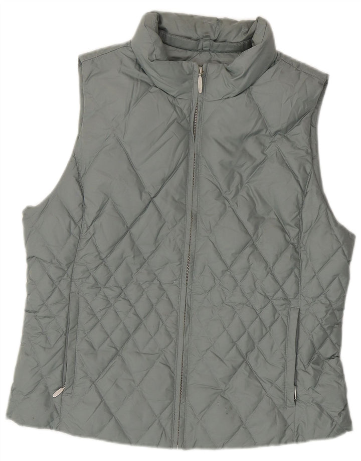 Женский утепленный жилет Eddie Bauer UK 16, большой синий из полиэстера