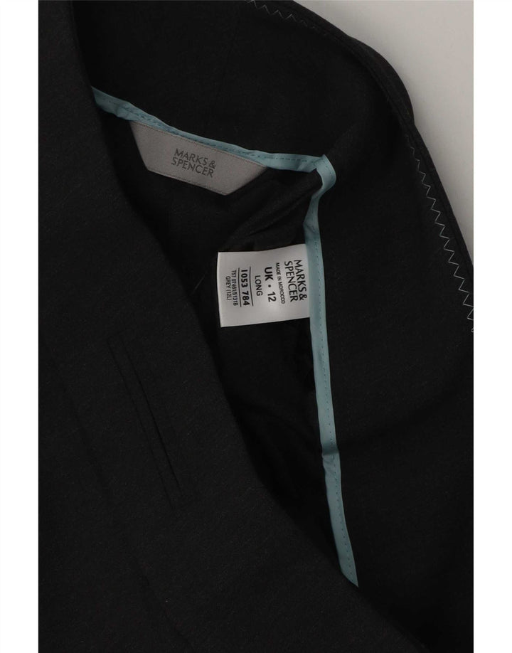 Женские костюмные брюки Marks & Spencer Bootcut UK 12 Medium W32 L31 Серые