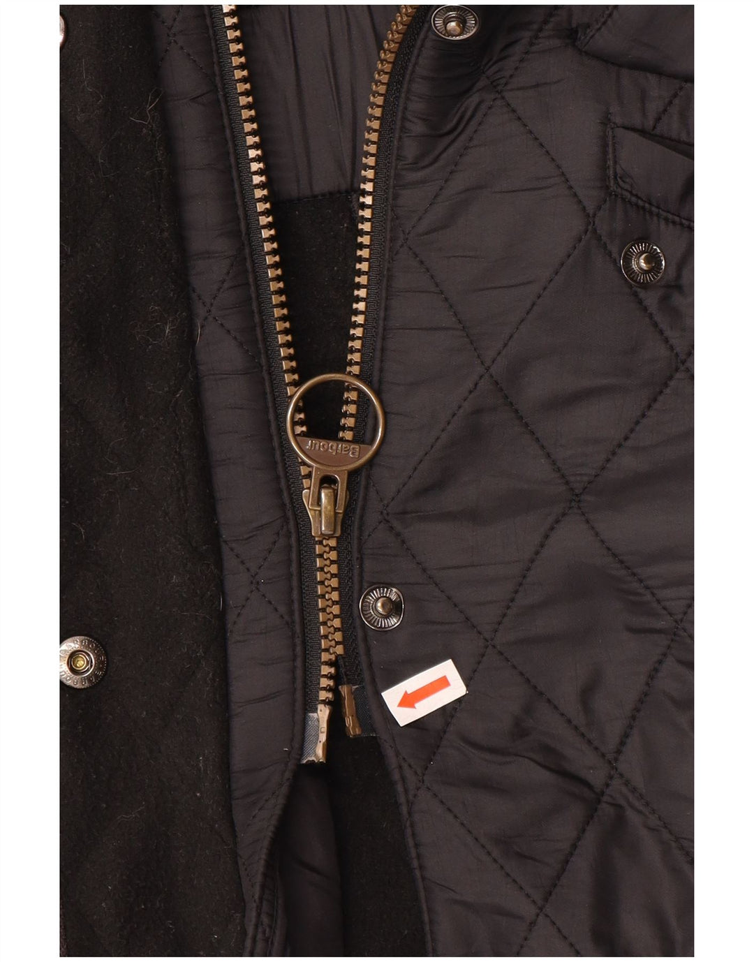 Женская стеганая куртка Barbour UK 16, большая черная, полиамид