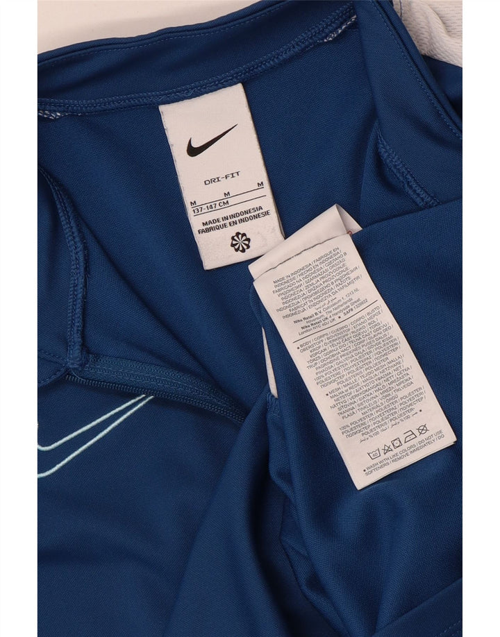 Пуловер спортивный костюм Nike для мальчиков Dri Fit, 10–11 лет, средний синий
