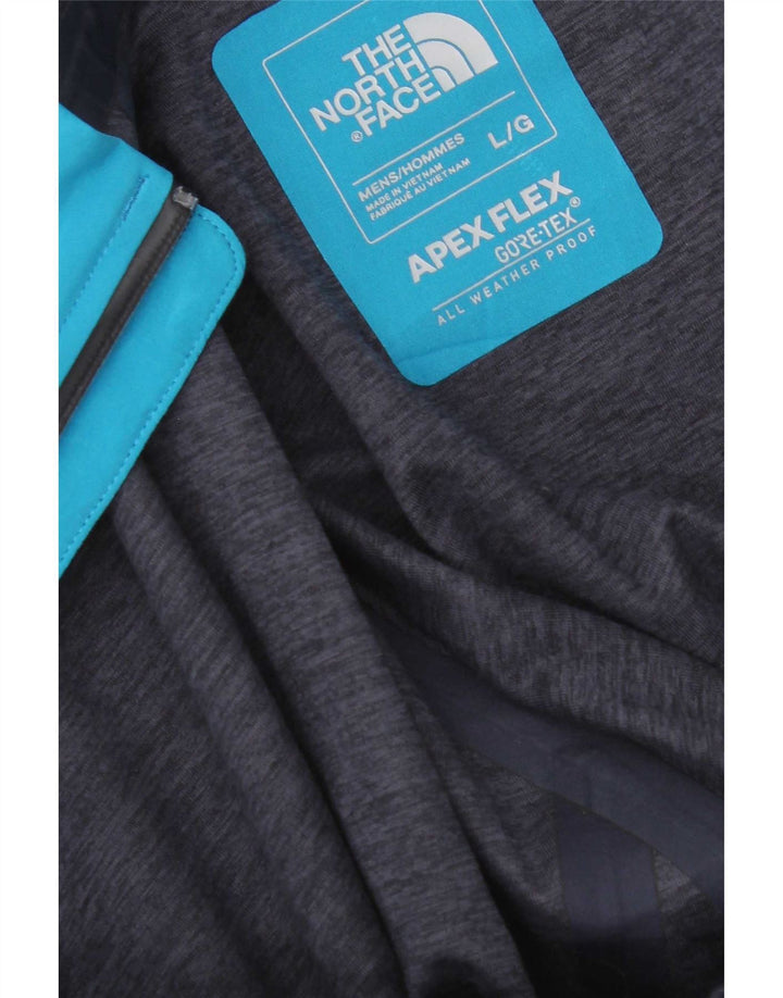 Мужская дождевик с капюшоном The North Face UK 40, большая синяя