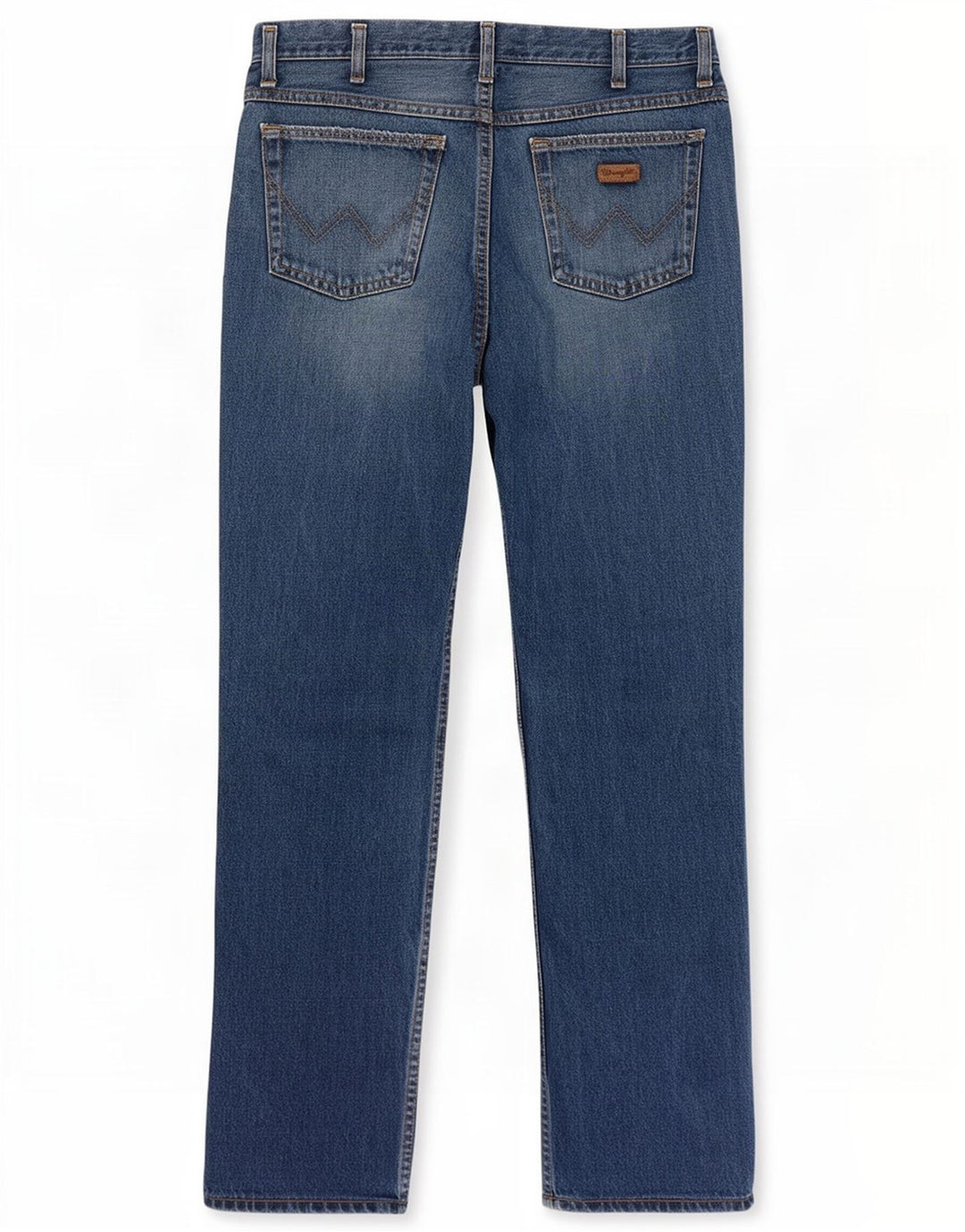 Мужские прямые джинсы Wrangler W33 L30 синие, хлопок