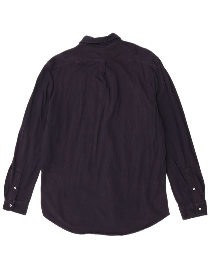 Мужская рубашка Ralph Lauren XL, темно-синяя, хлопок