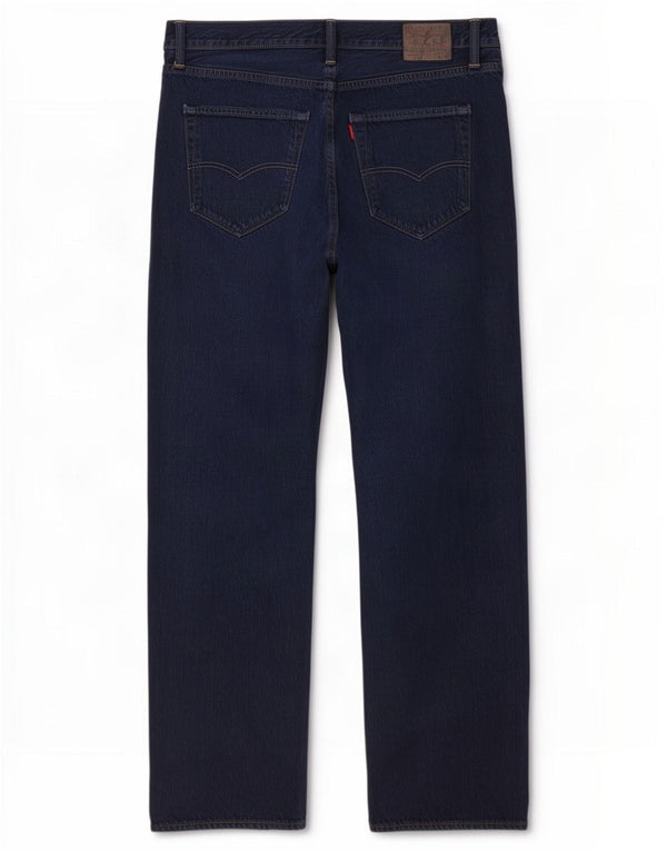Мужские прямые джинсы Levi's 501 W42 L32 Темно-синие
