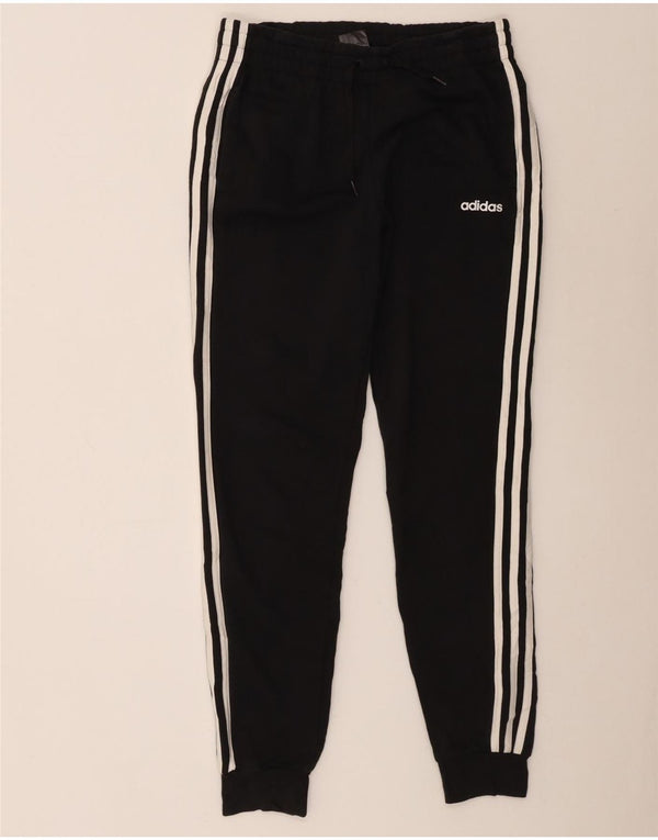 Женские спортивные брюки Adidas Joggers UK 8/10, маленькие черные хлопковые