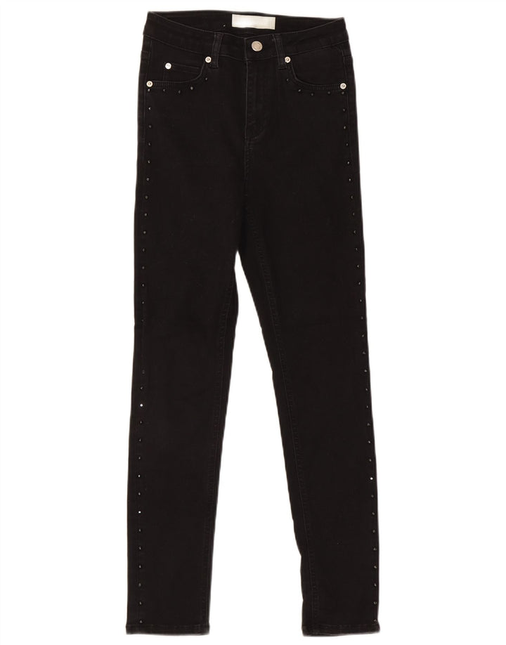 Женские джинсы скинни Max & Co. W26 L27, черный хлопок