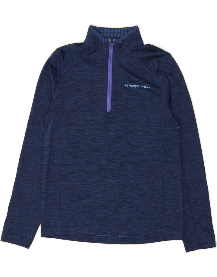 VINEYARD VINES Boys Pullover Tracksuit Top 12-13 Years Medium Navy Blue Vintage Vineyard Vines and Second-Hand Vineyard Vines from Messina Hembry 