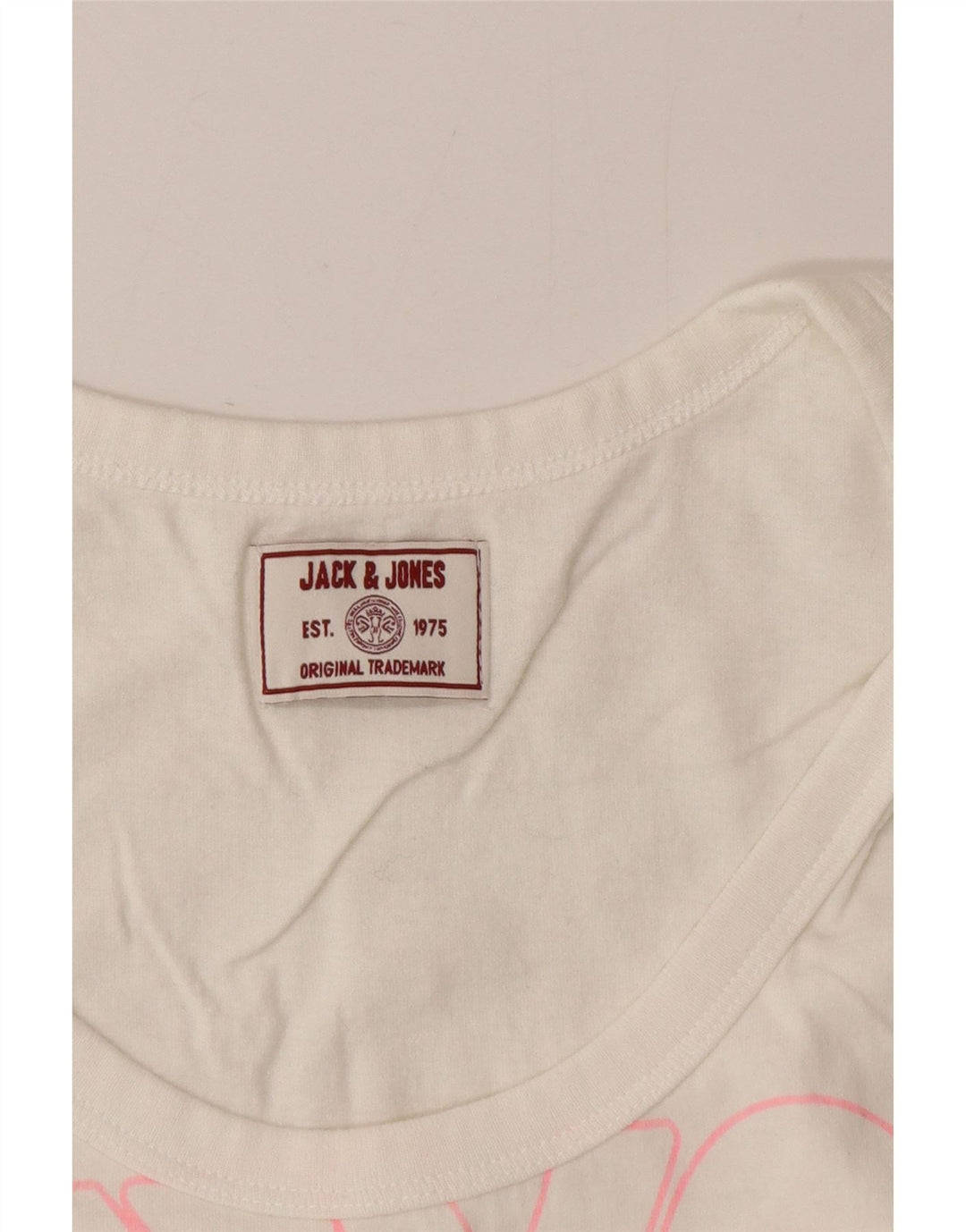 Мужской жилет с рисунком Jack & Jones, маленький белый