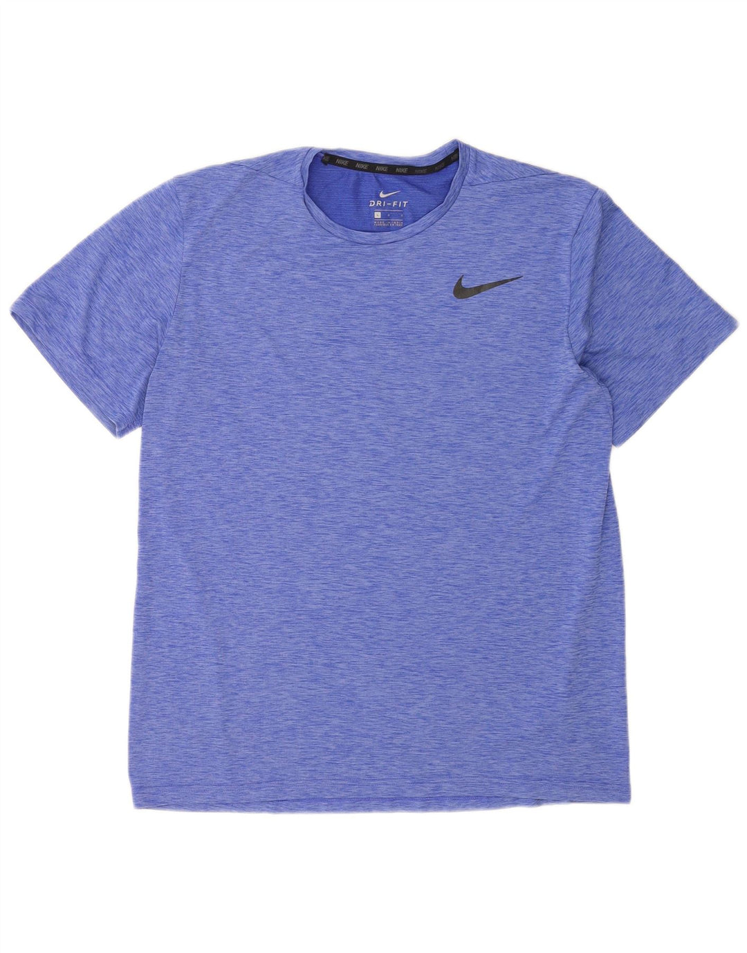 Мужская футболка Nike Dri Fit, большой синий полиэстер с крапинками