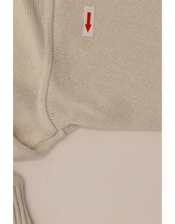 Женский джемпер с круглым вырезом Rosner с рисунком IT 54 3XL Off White