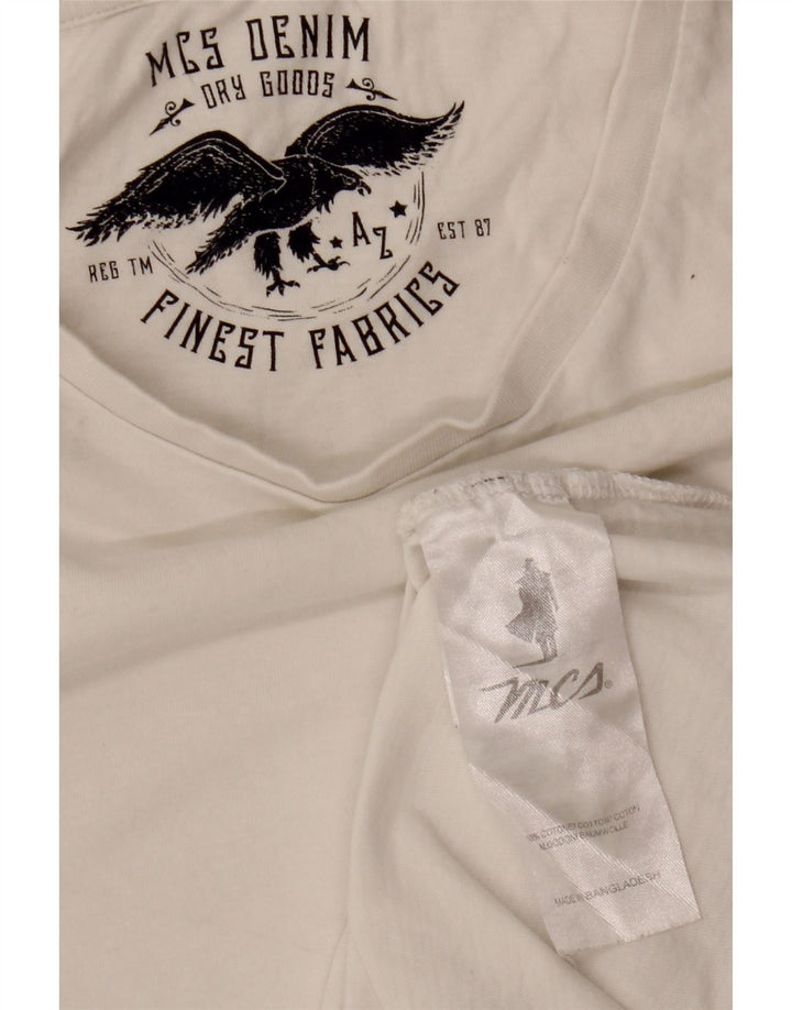 Мужская футболка Marlboro Classics, большой белый хлопок