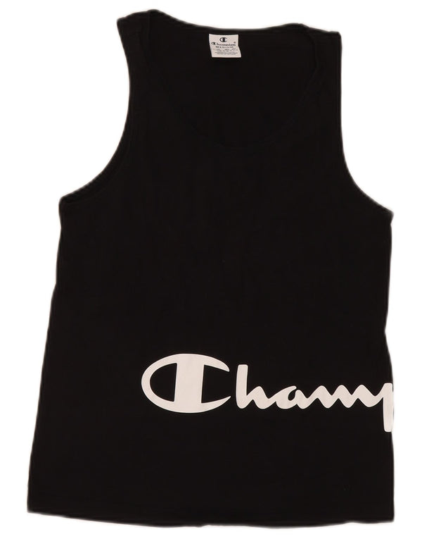 Женский жилет Champion с графическим рисунком Top UK 12, средний черный