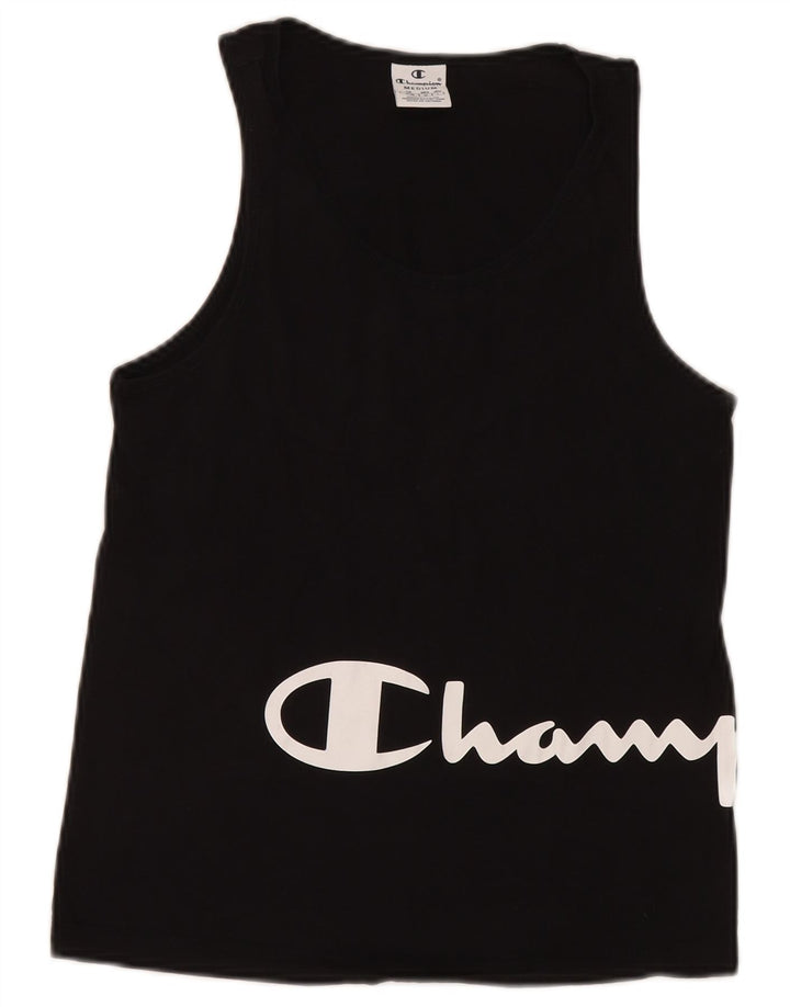 Женский жилет Champion с графическим рисунком Top UK 12, средний черный