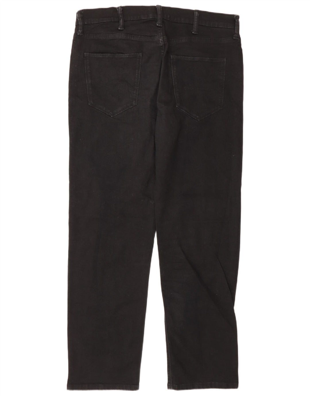 Мужские прямые джинсы Marks & Spencer W36 L31, черный хлопок