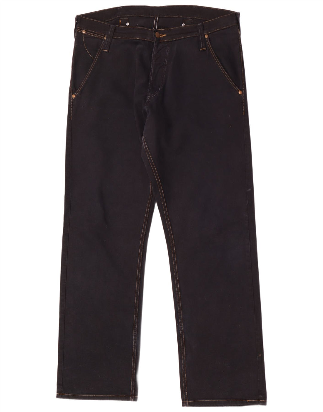 Мужские прямые джинсы Wrangler Casey W36 L34, черный хлопок