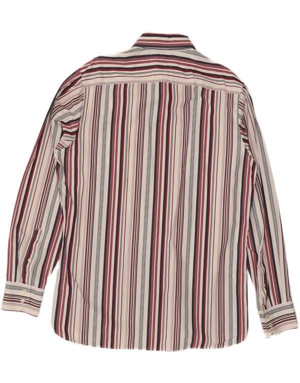 Мужская рубашка Tommy Hilfiger из хлопка в крупную разноцветную полоску