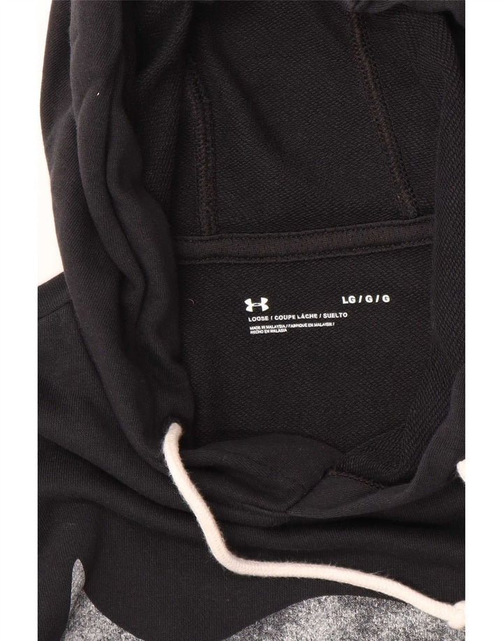 Мужской джемпер с капюшоном Under Armour, большой черный