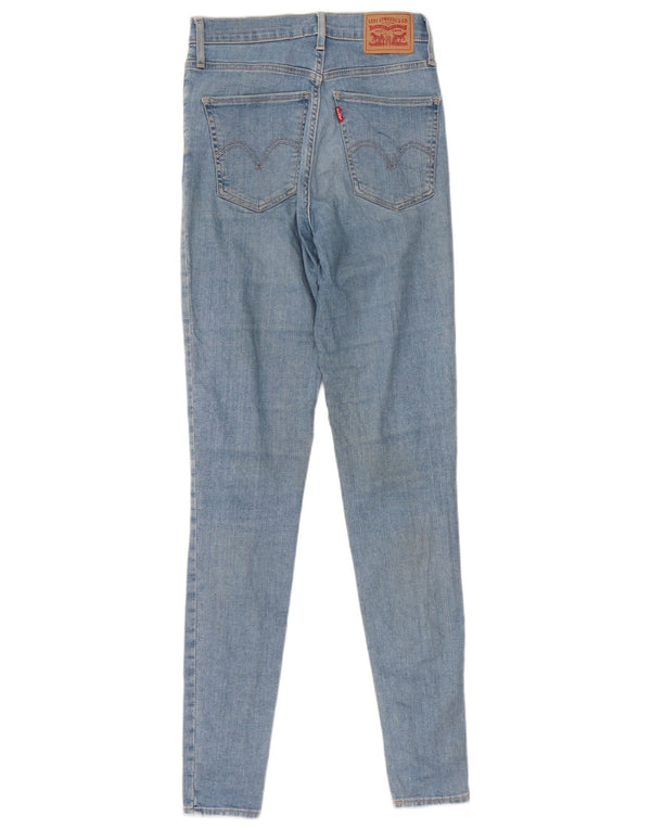 Женские джинсы суперскинни Levi's Mile High W27 L31, синие, хлопок