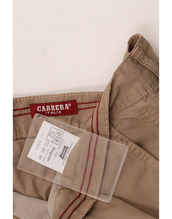 Мужские шорты карго Carrera 618 Regular W36, большие коричневые, хлопок