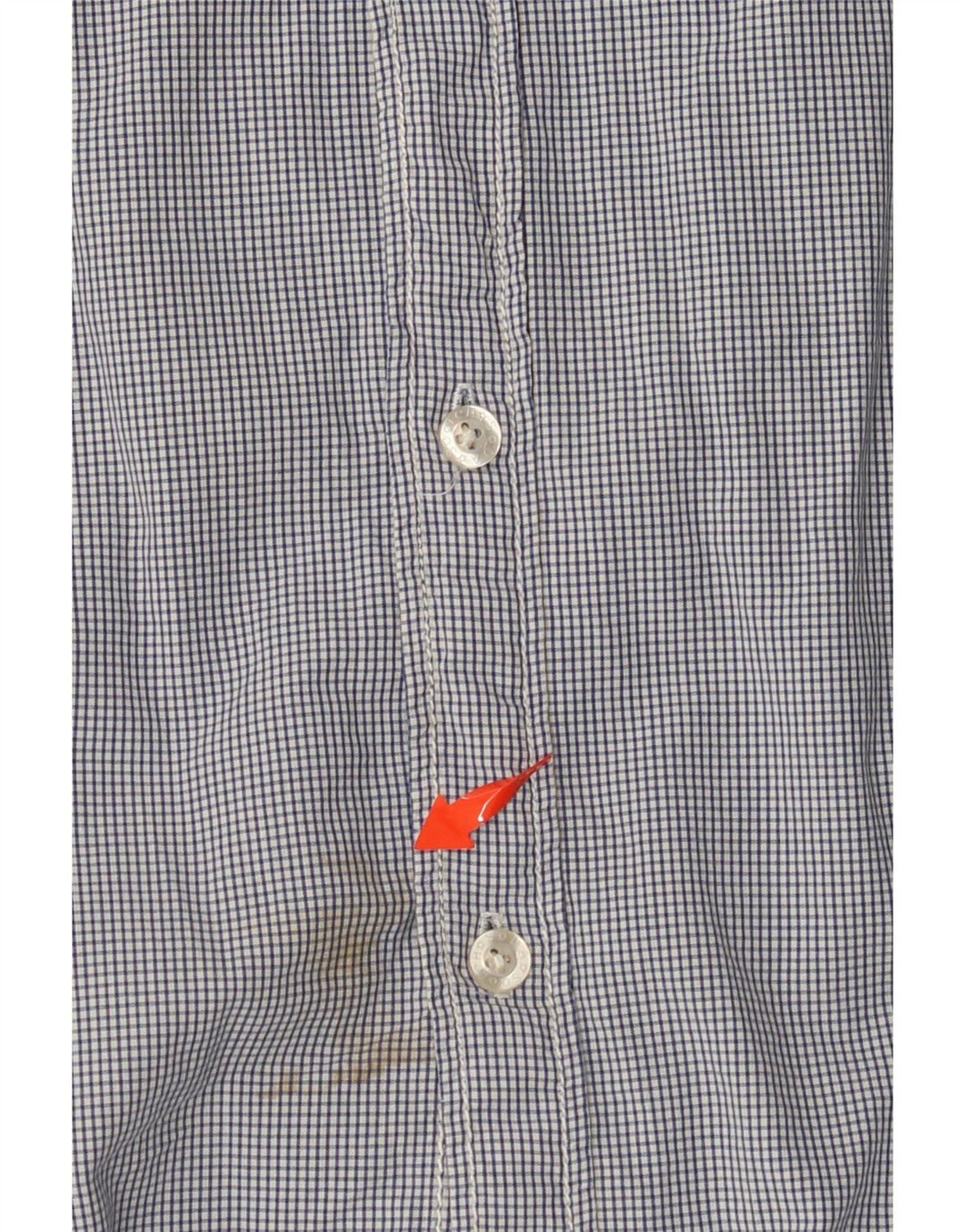 Мужская рубашка в стиле милитари с коротким рукавом SCOTCH & SODA, большая синяя хлопковая клетка в мелкую клетку